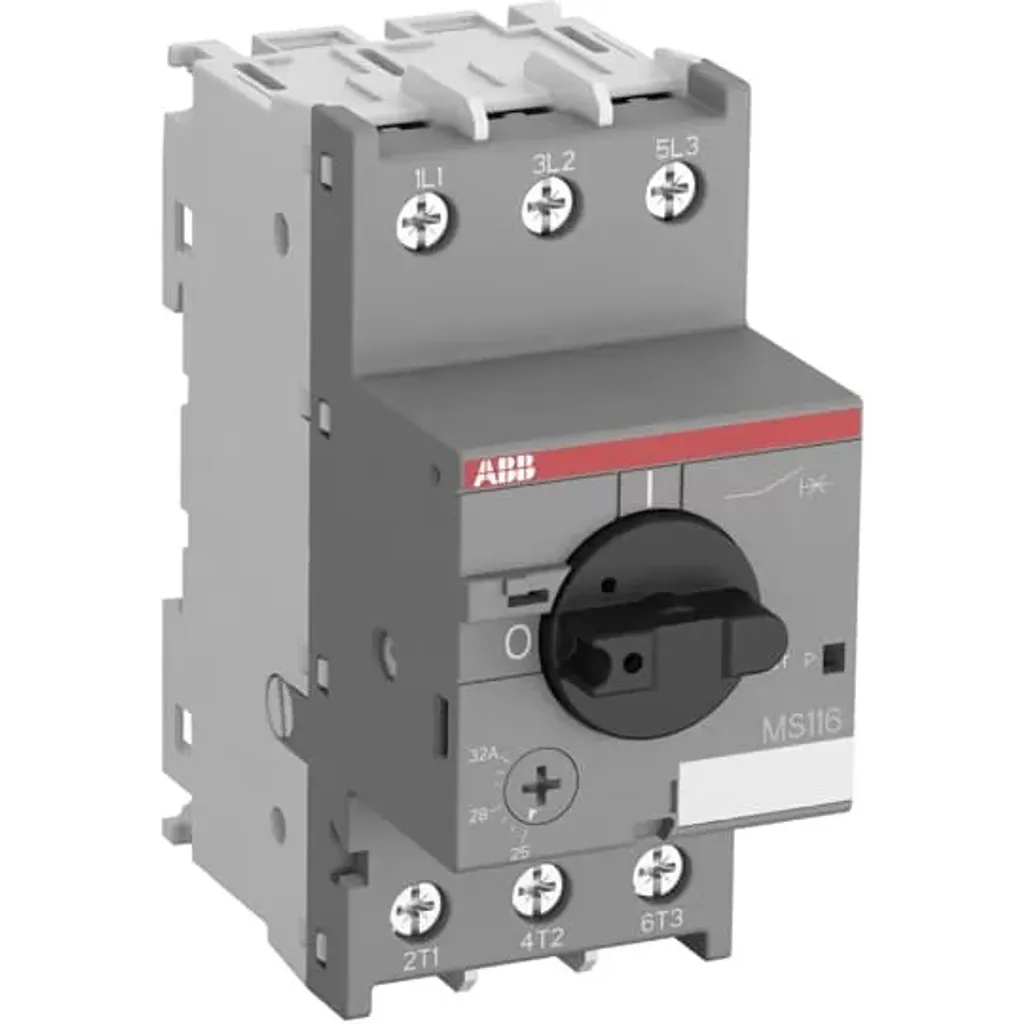 Protection de moteur électrique MS116-25 ABB Gris avec coupure 25A