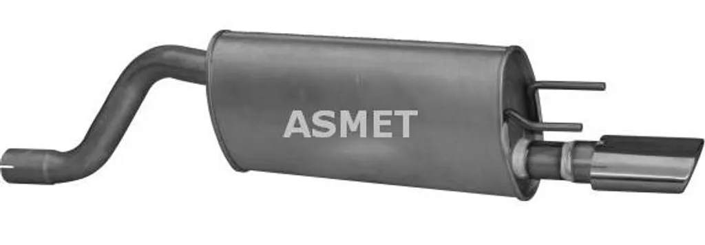 Silencieux arrière ASMET 5192 OE 852585 pour Opel Meriva A essence