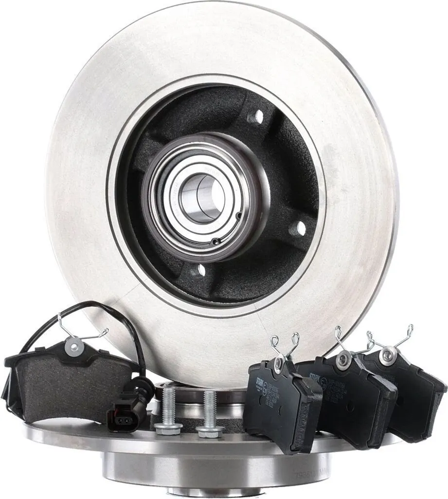 Kit de Freinage pour Révision Peugeot 207, 208 et 307 : Disque + Plaque