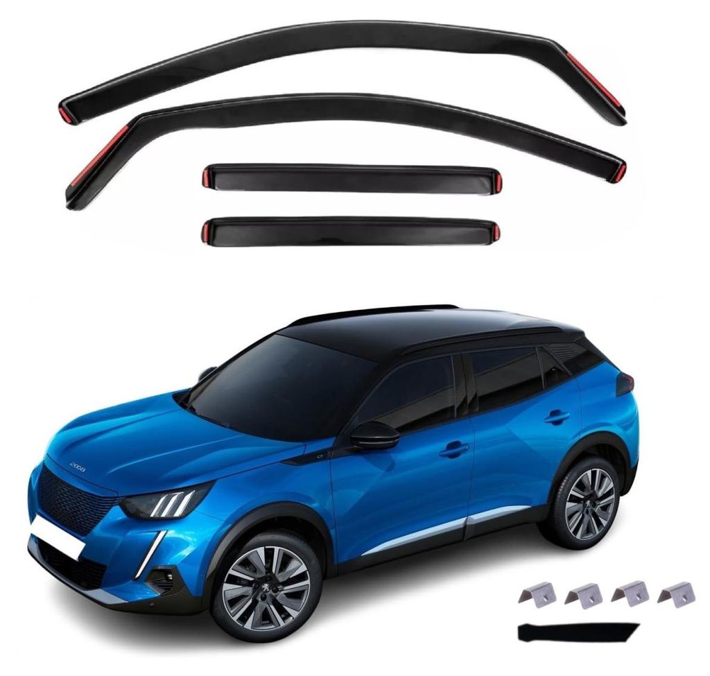 4dílná sada deflektorů pro PEUGEOT 2008 – 2020–2025 Obrázek produktu 