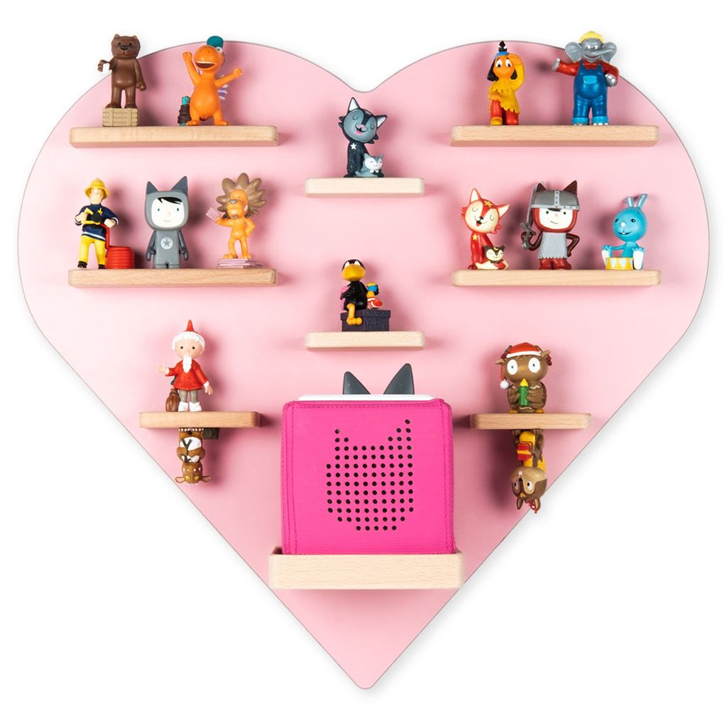 Scaffale per bambini Cuore / Appendino per Tonie Box e Immagine del prodotto 