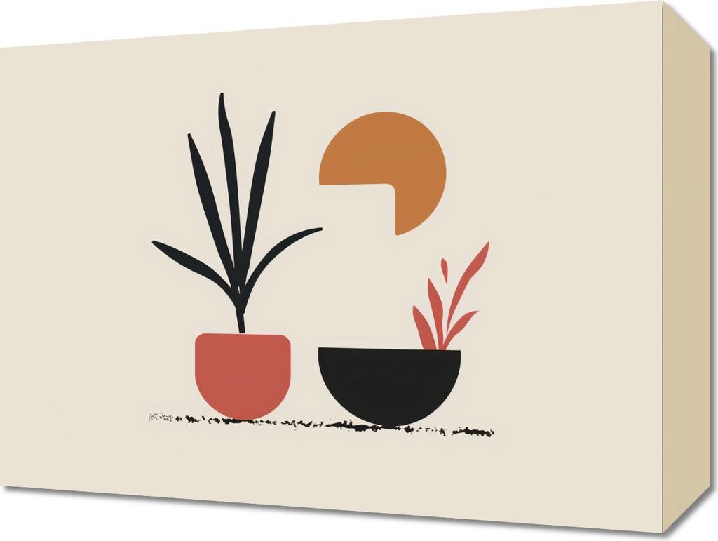 Bild 40x30cm Zuhause Garten