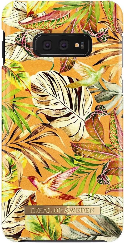 IDEAL OF SWEDEN, Magnetische Fashion-Hülle Galaxy S10e Mango Jungle, Orange