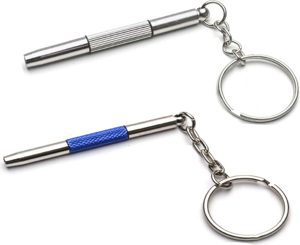 2 Stück Mini Brillen Schraubendreher, 3 in 1 Brillen Reparatur Schraubendreher Set, Kupfer Screwdriver Precision Kleines Schraubenzieher für Sonn...