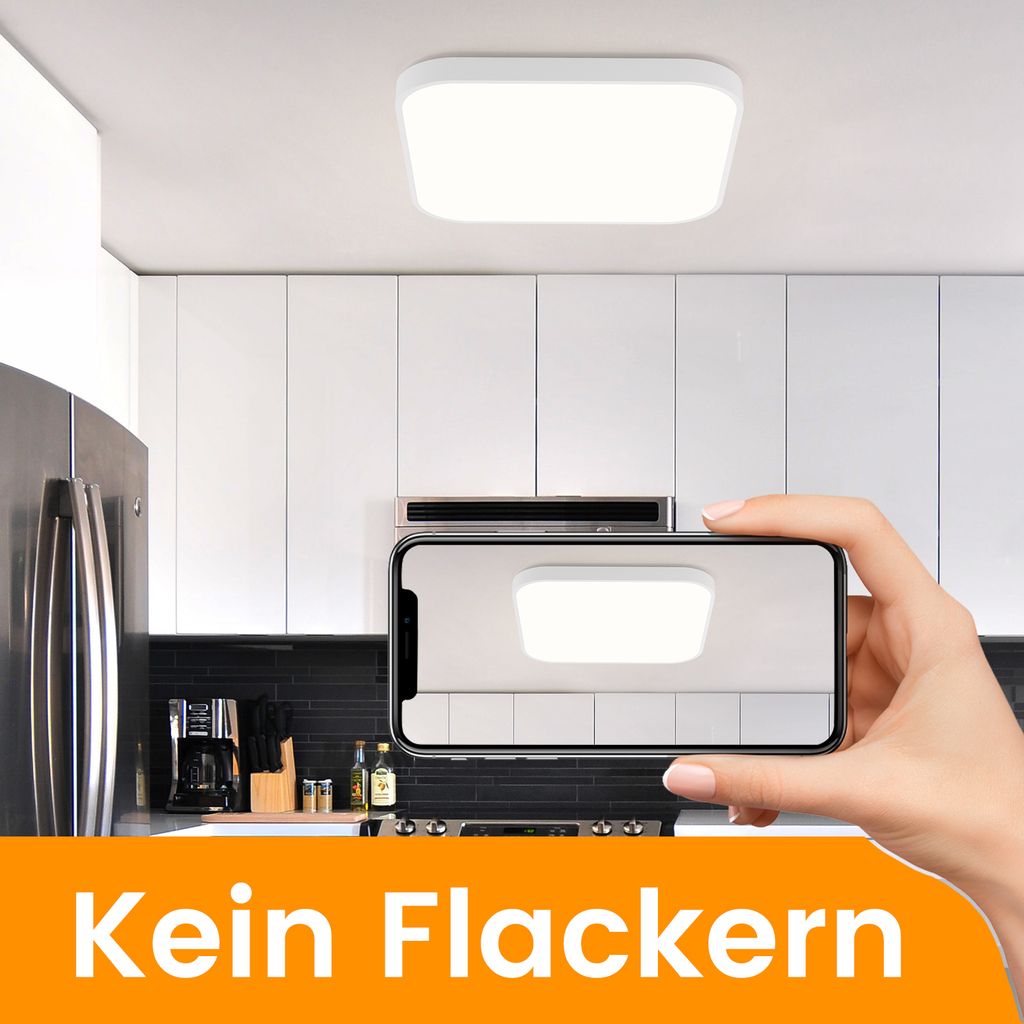 ZMH LED stropné svetlo stmievateľné - 15 W kúpeľňové Obrázok produktu 6