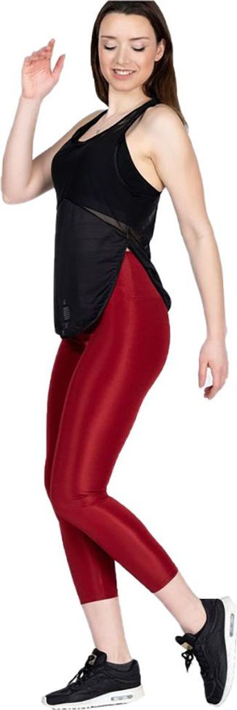 Damen Leggings Fitness Trainingshose Sporthose Tight Mittelhohe Bund 22239