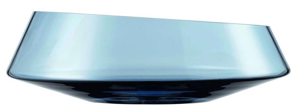 Zwiesel 2 Stück a 1 Stck. SCHALE DIAMONDS H 101 MM BLAU KLAR 122215 + Geschenk handmade