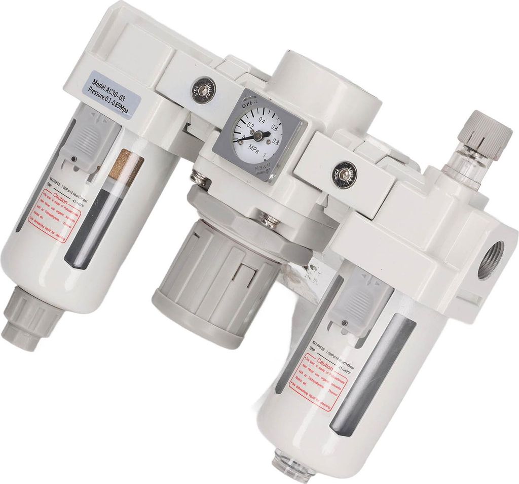 Kompressor-Luftfilter, Druckregler, G3/8 Wasser-öl-Abscheider, Rohrverschraubungen, Werkzeuge, Zubehör