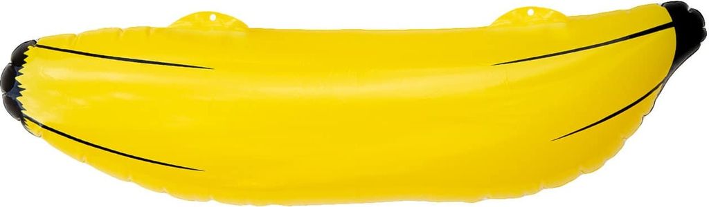 Oblique Unique Banane aufblasbar Wasserspielzeug Produktbild 