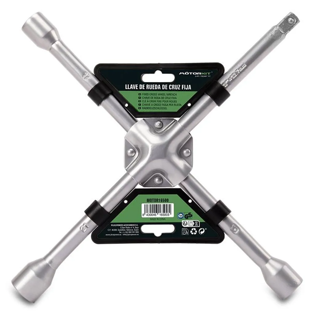 Clé en croix MOTOR16500 pour débloquer écrous de roue difficiles - 3