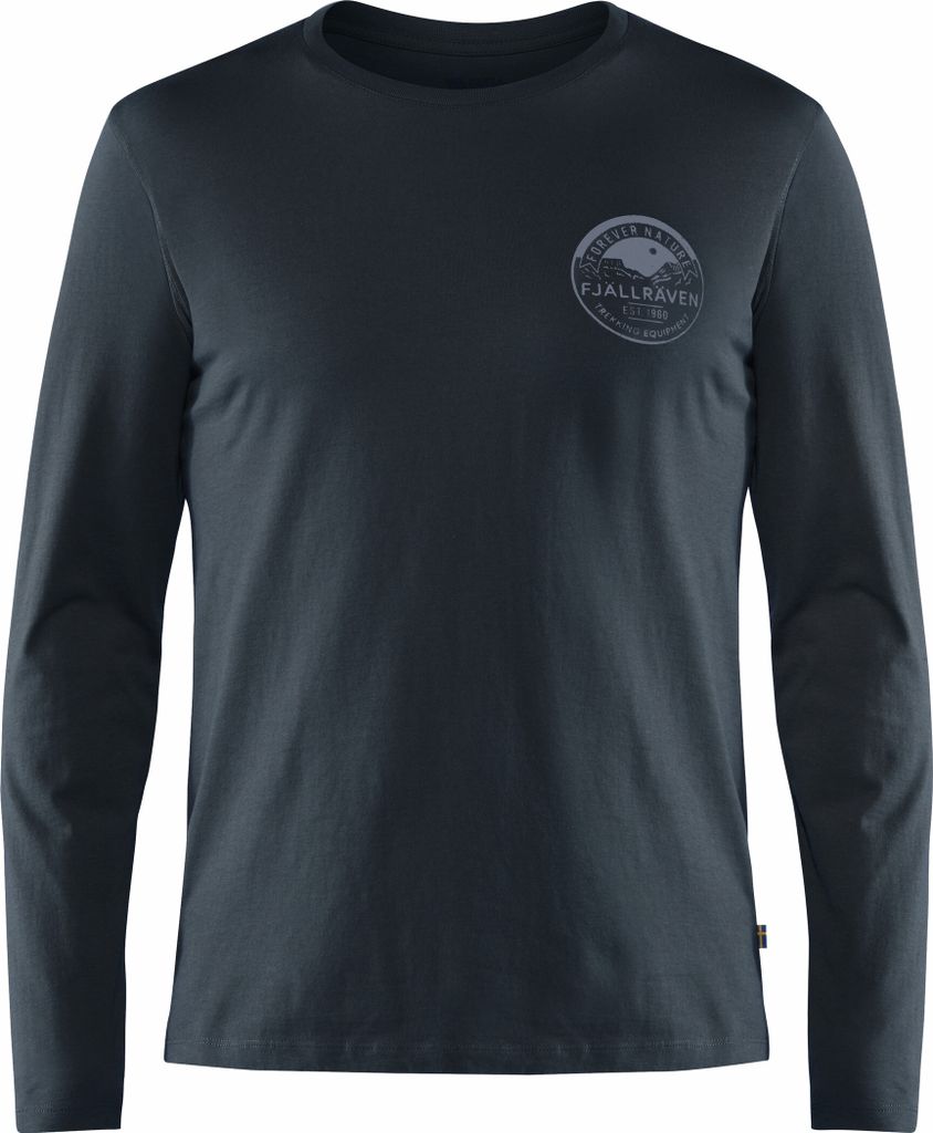FJÄLLRÄVEN Forever Nature Badge LS M Dark Navy S