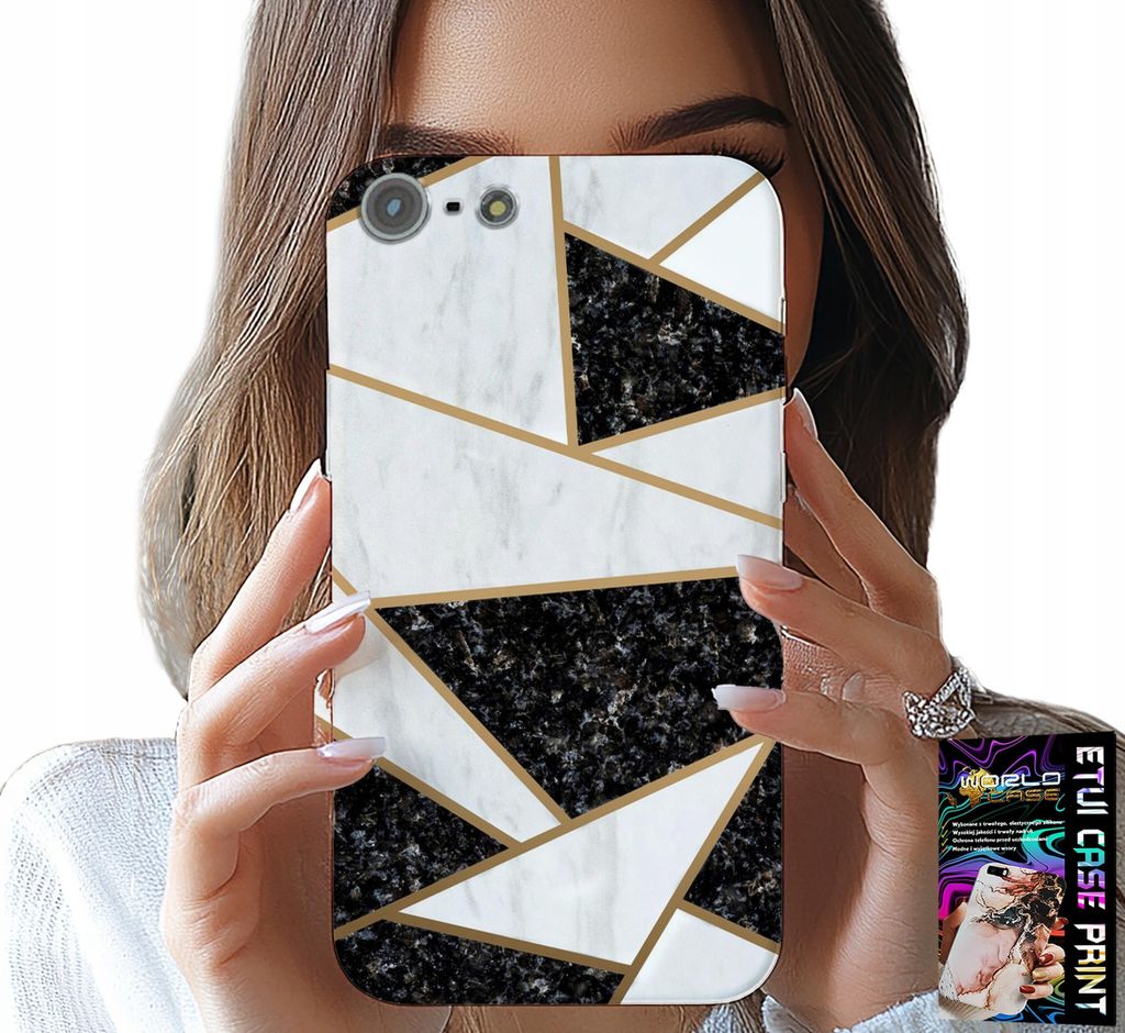 Etui Für Iphone 5 / 5S / 5C - Elegantes, Modisches Design Etui + Glas