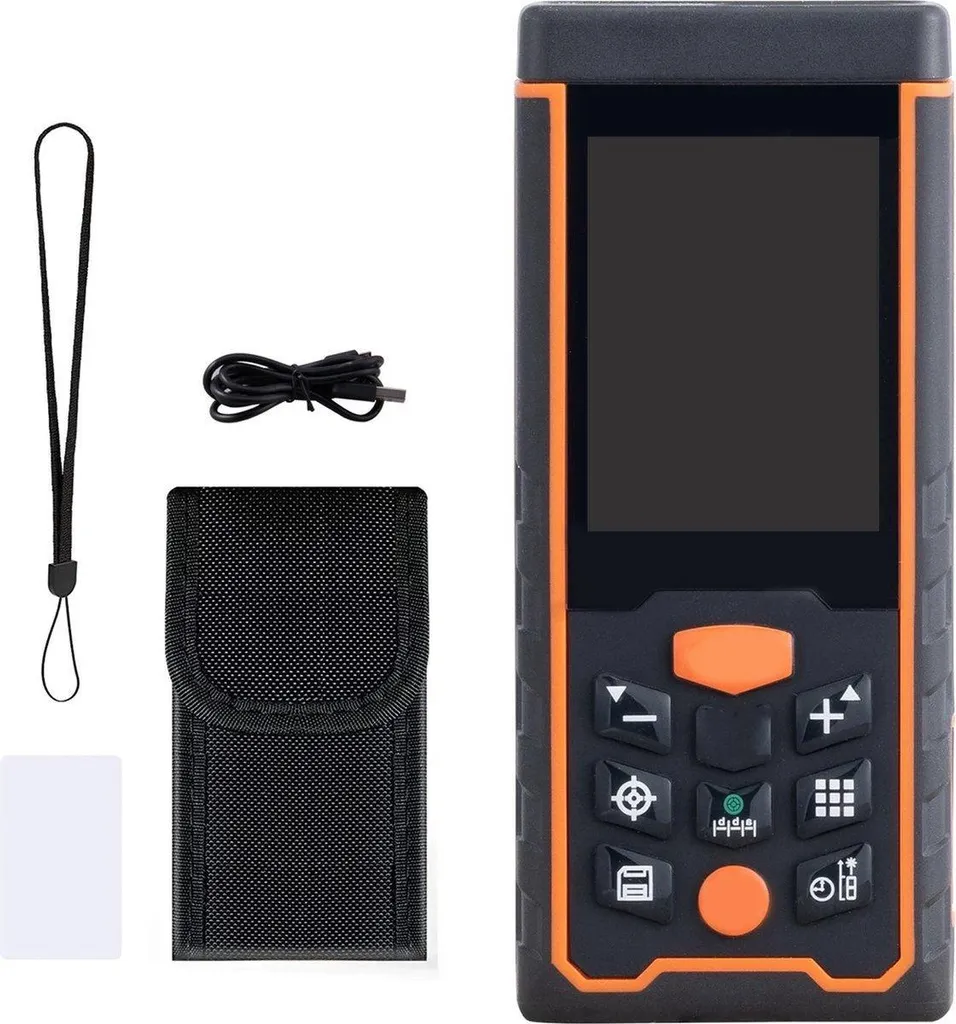 Télémètre Laser avec Mode Pythagore - Happyment Lasermeter Haute Précision