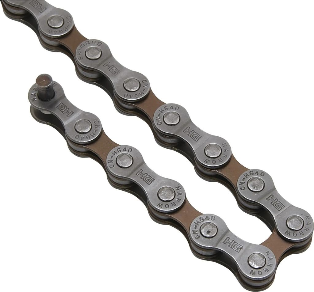 Shimano Cn-hg40 Kette Silber 114 Links Silber 114 Links Produktbild 