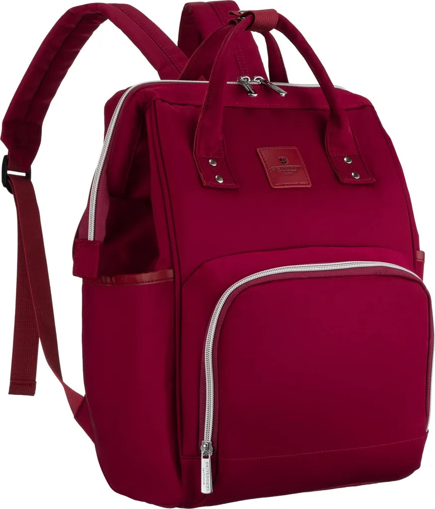 Sécurisez vos affaires avec le sac à dos Antivol Peterson bordeaux chic
