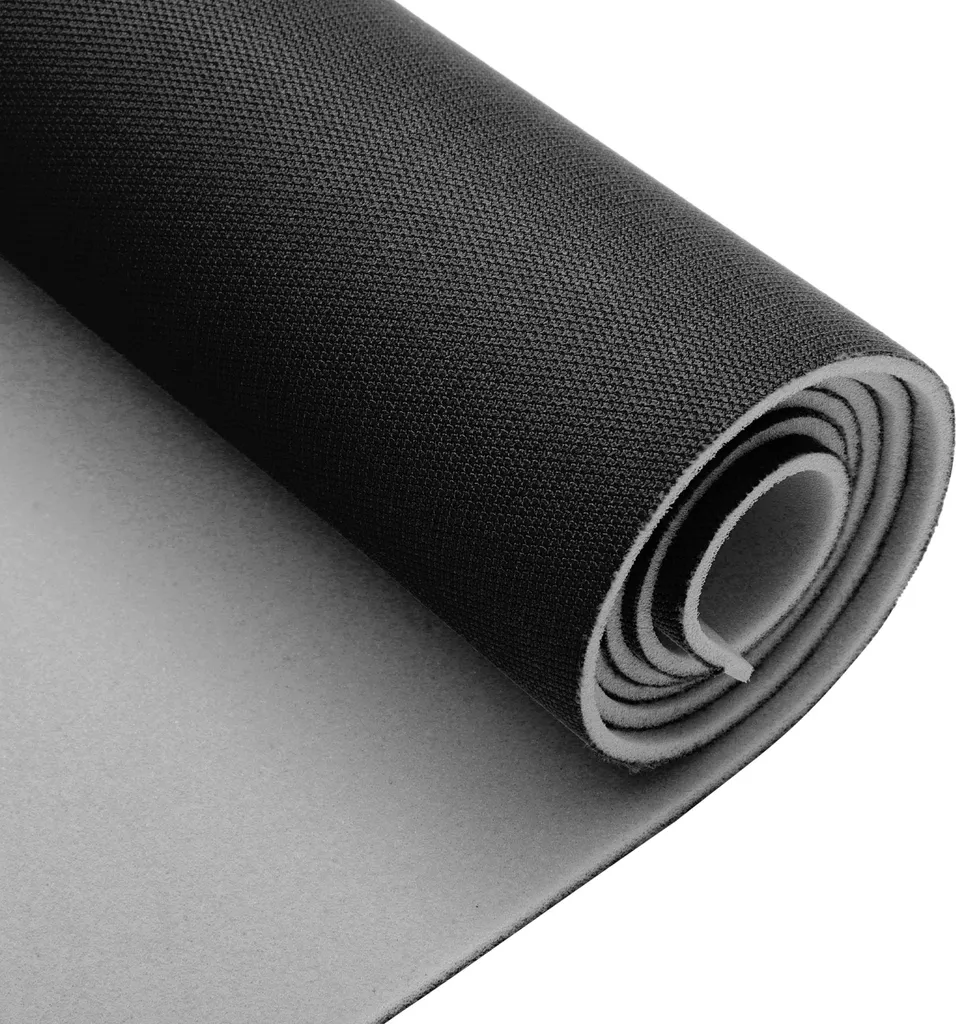 Ciel de Toit de Voiture en Maille avec Mousse 1.5m Noir pour Remplacement