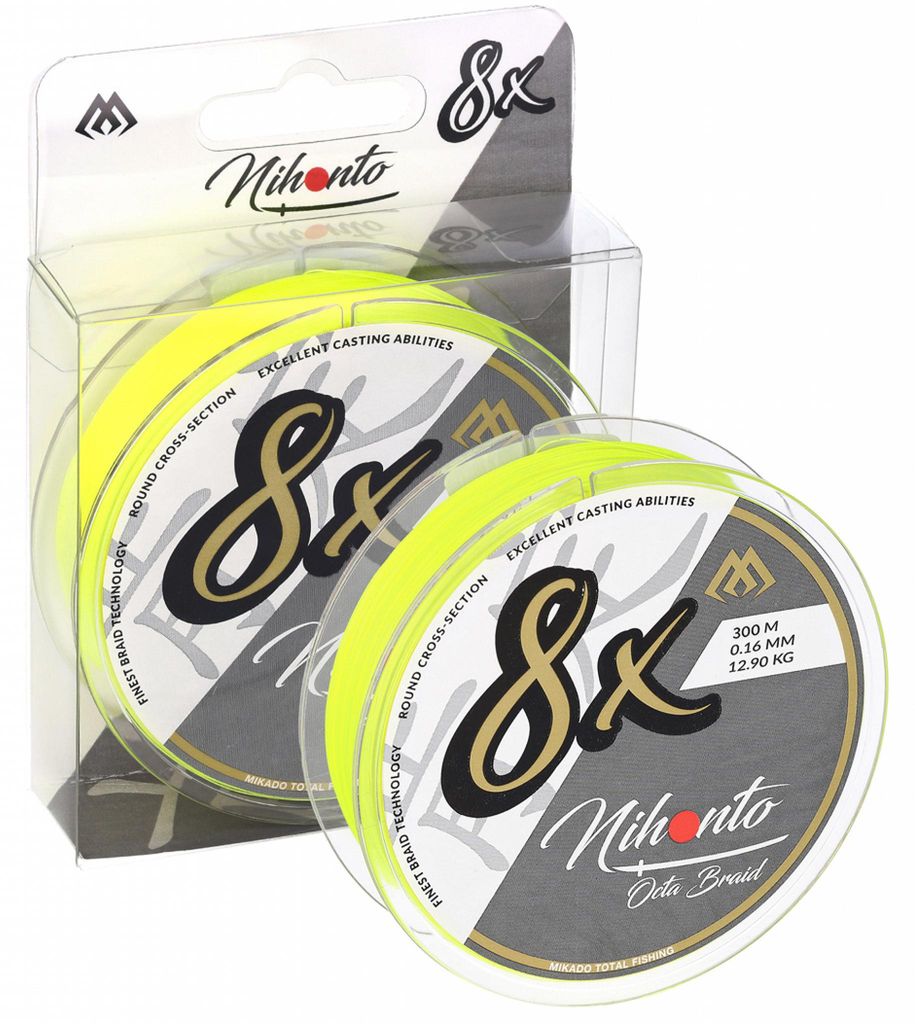 Mikado Plecionka Nihonto Octa Braid 150 m Fluo  0,16 mm Zdjęcie produktu 