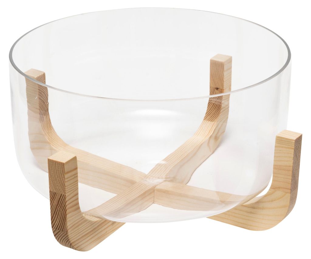 Secret de Gourmet | Sklenená miska - 24 cm - Transparentná Obrázok produktu 