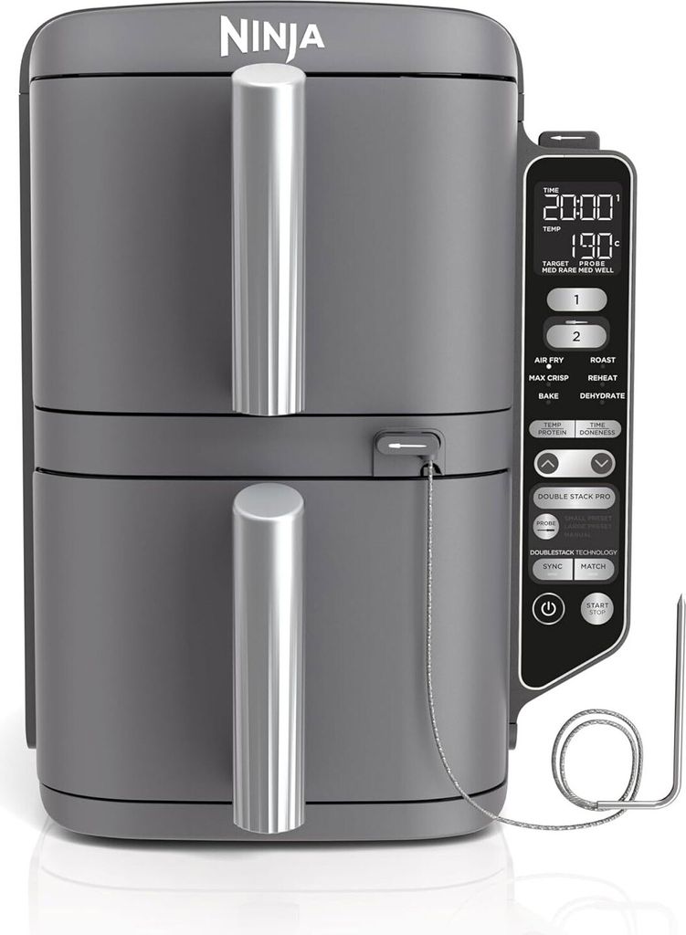 Ninja Double Stack Xl Sl451eu 9.5l Heißluftfritteuse Grau Produktbild 