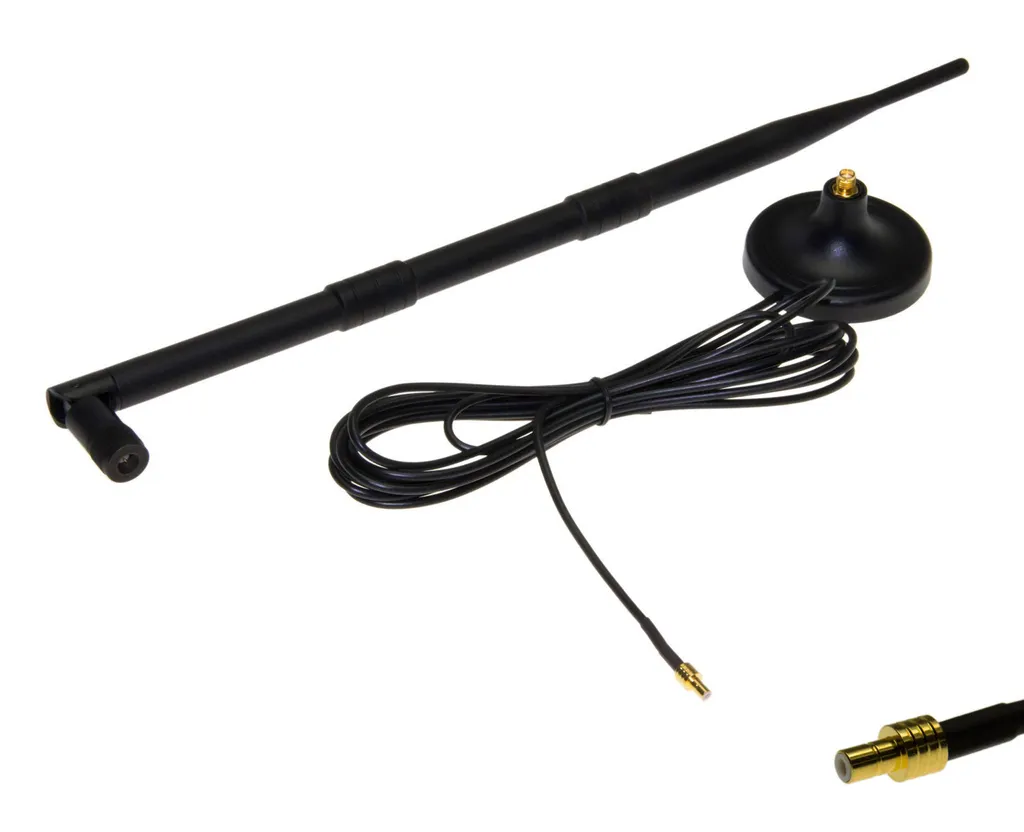 Antenne Magnétique GSM UMTS LTE WLAN CRC9 #1310 - 41cm pour Clé USB