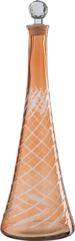 Carafe en verre orange J-Line - Pichet de service pour repas festif
