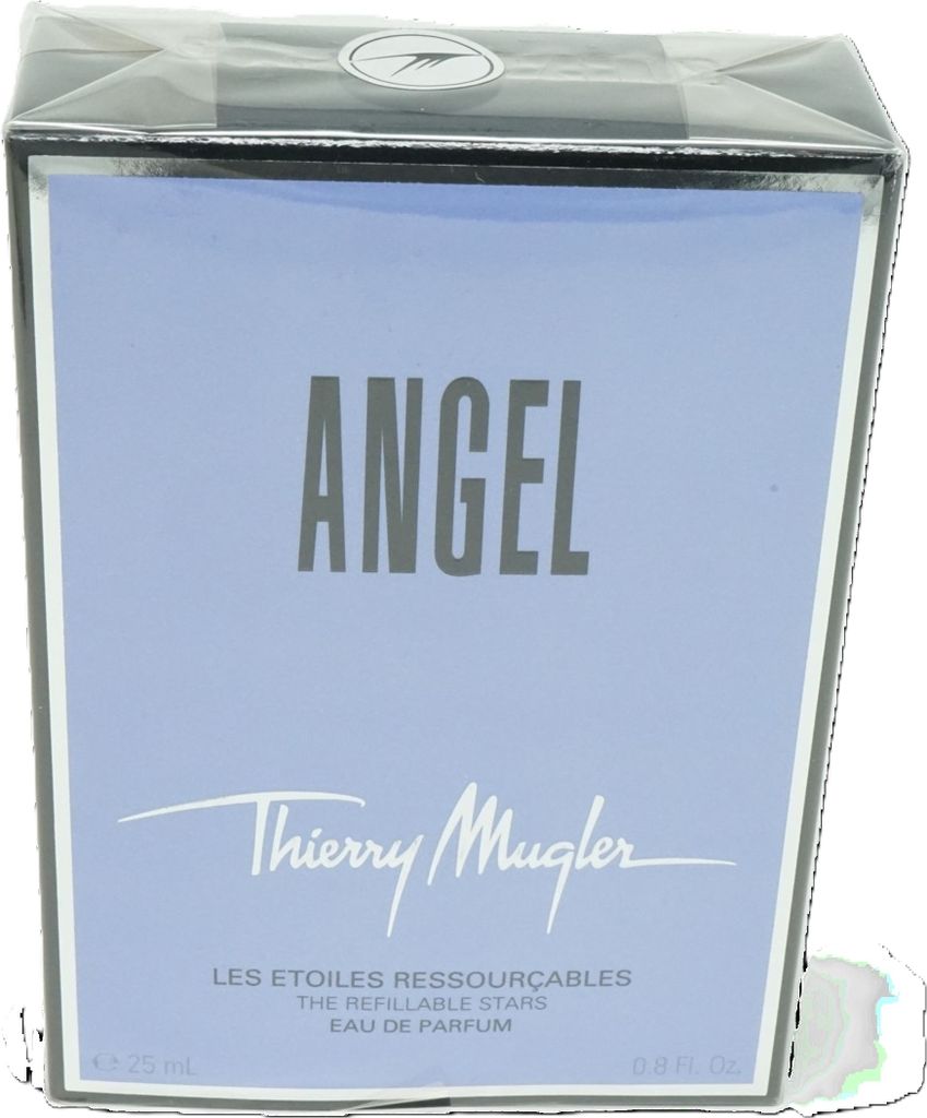A product box for Thierry Mugler Angel Eau de Parfum.