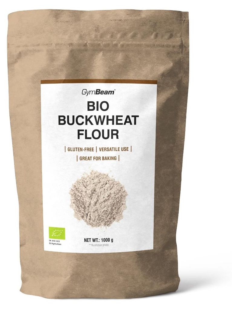 GymBeam - Buchweizenmehl, 1000 g