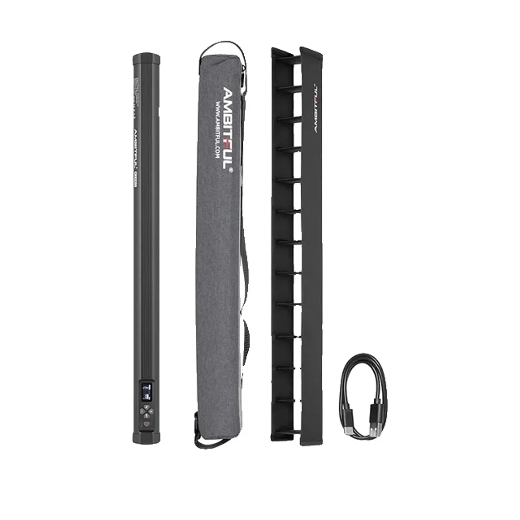 Lampe Tubulaire LED Multicolore A2PRO Rechargeable pour Vidéastes
