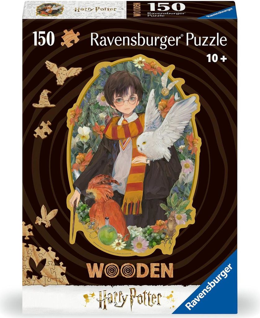 Harry Potter WOODEN Holz-Puzzle (150 Teile) Produktbild 