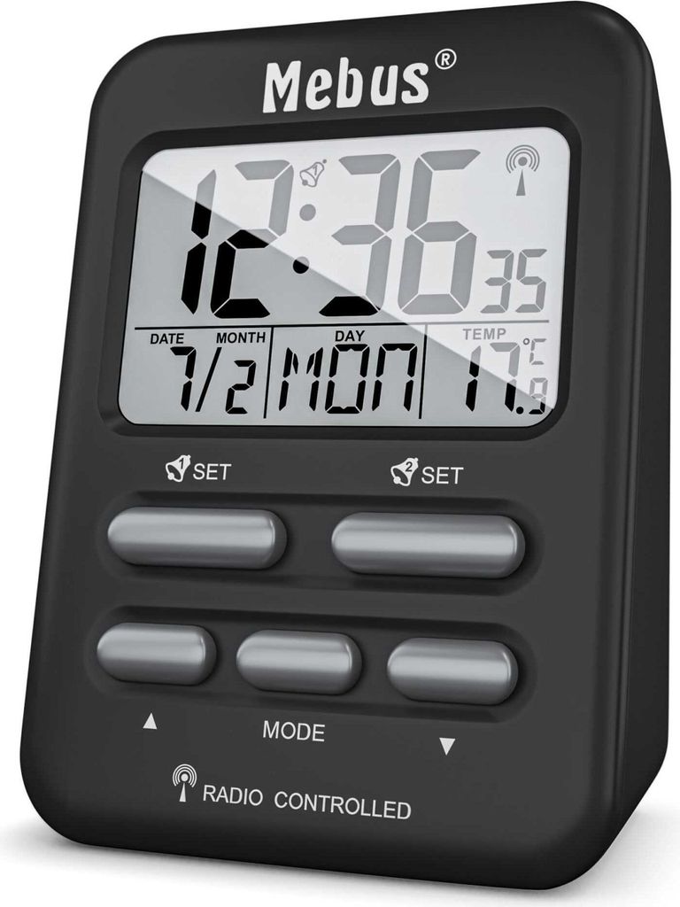 Mebus 25799 Funk-Wecker Produktbild 