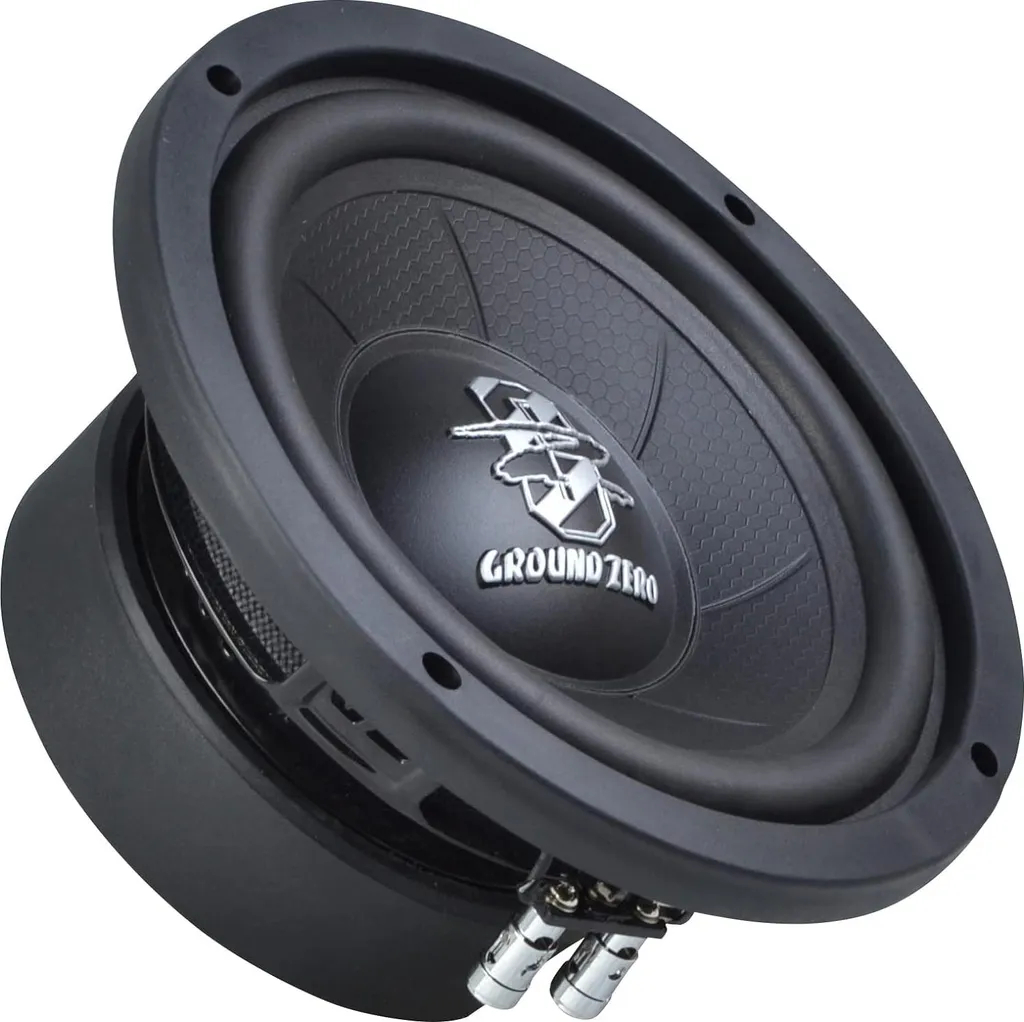 Ground Zero GZIW 165 Subwoofer 16,5 cm à membrane papier renforcée pro
