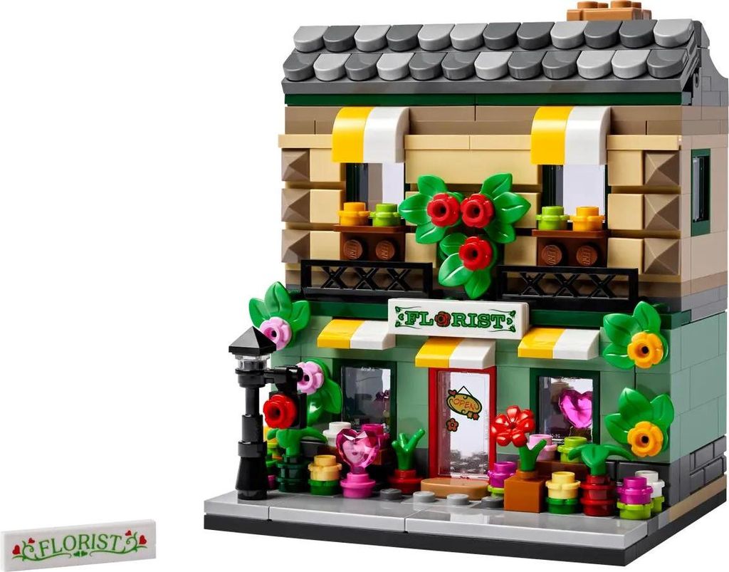 Boutique de fleurs - LEGO promotionnel 40680 Image du produit 