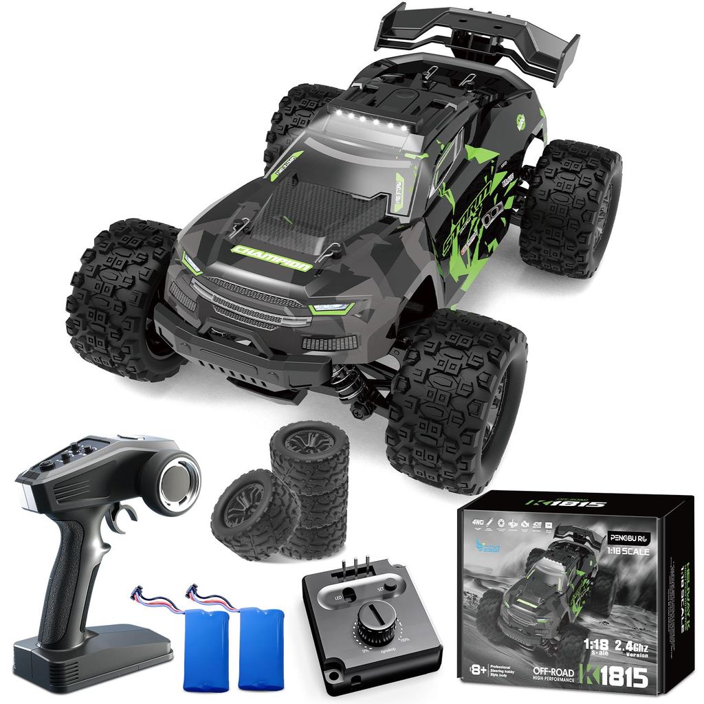 RC-Auto 40KM/H Ferngesteuertes Auto ab 8 10 Jahre, 1/18 RC Auto Offroad