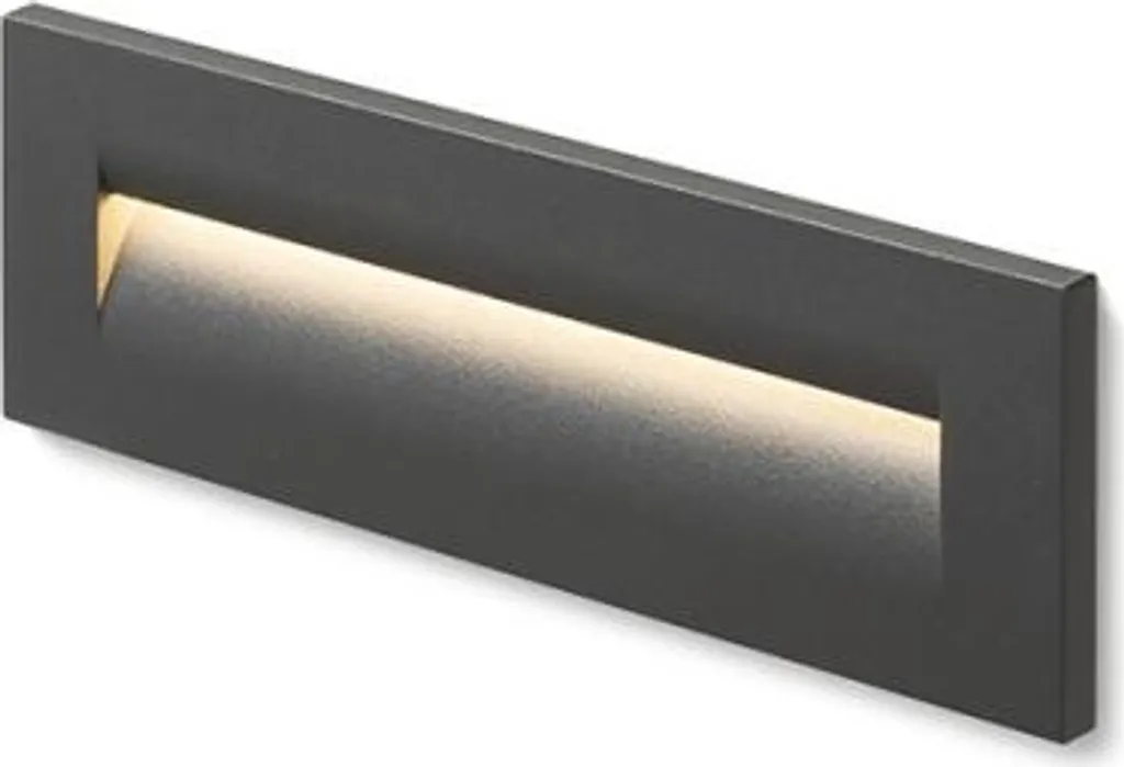 Applique Encastrée LED 8,5W IP65 RASQ Anthracite Éclairage 3000K 230V