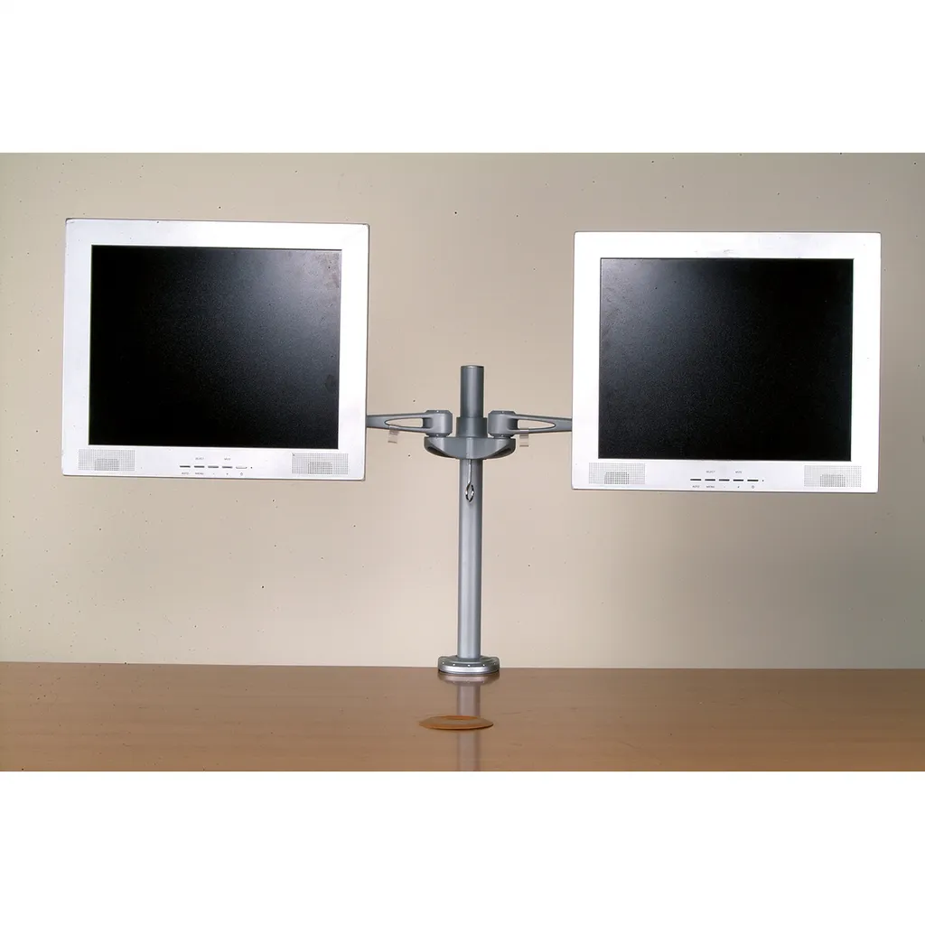 Support Écran 4 Articulations Double Bras VALUE pour Fixation Table - 3