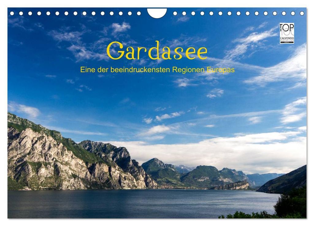 Gardasee (Wandkalender 2027 DIN A4 quer), CALVENDO Monatskalender