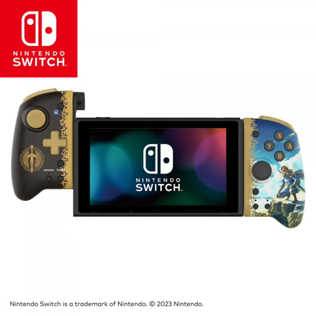 Hori Split Pad Pro Switch avec Boutons Arrière et Sticks Analogiques Large