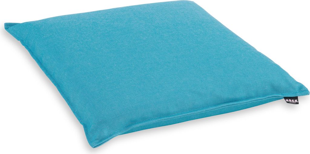 H.O.C.K. Caribe Outdoor Sitzkissen 45x45x6cm türkis turquesa 01