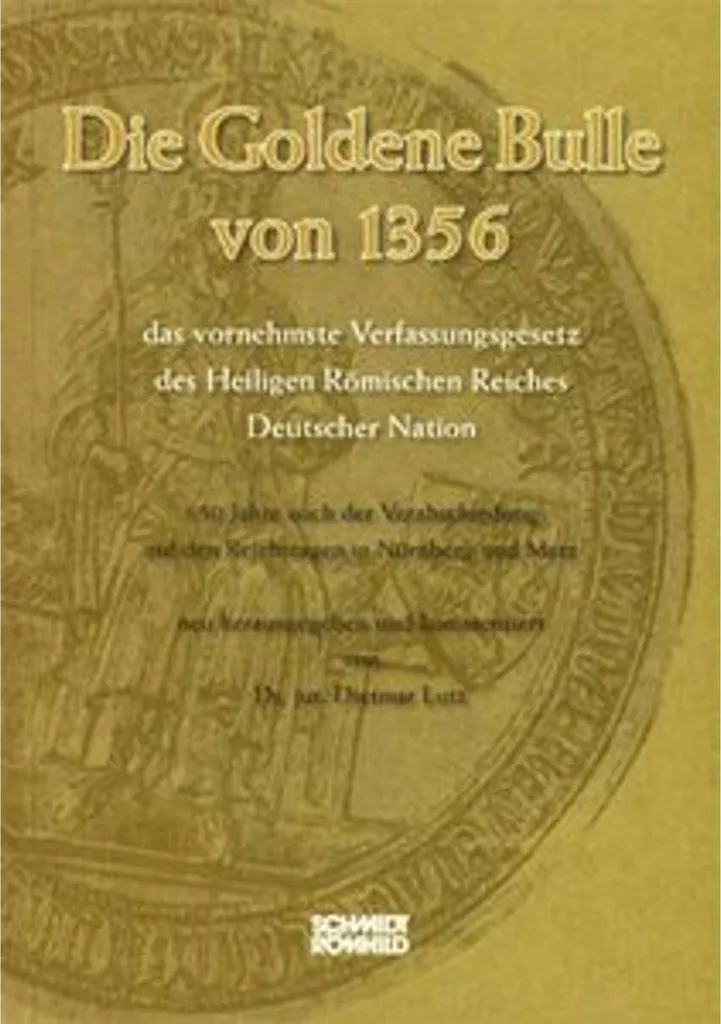 Bulle d'Or de 1356 reproduction fidèle pour éviter les copies floues