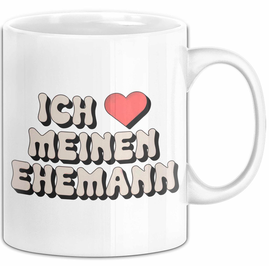 Ehefrau Ehefrauen Verheiratete Frauen Sarkasmus Tasse Becher Geschenk Lustige Geschenkidee Spruch Ich Meinen Ehemann (Weiß)