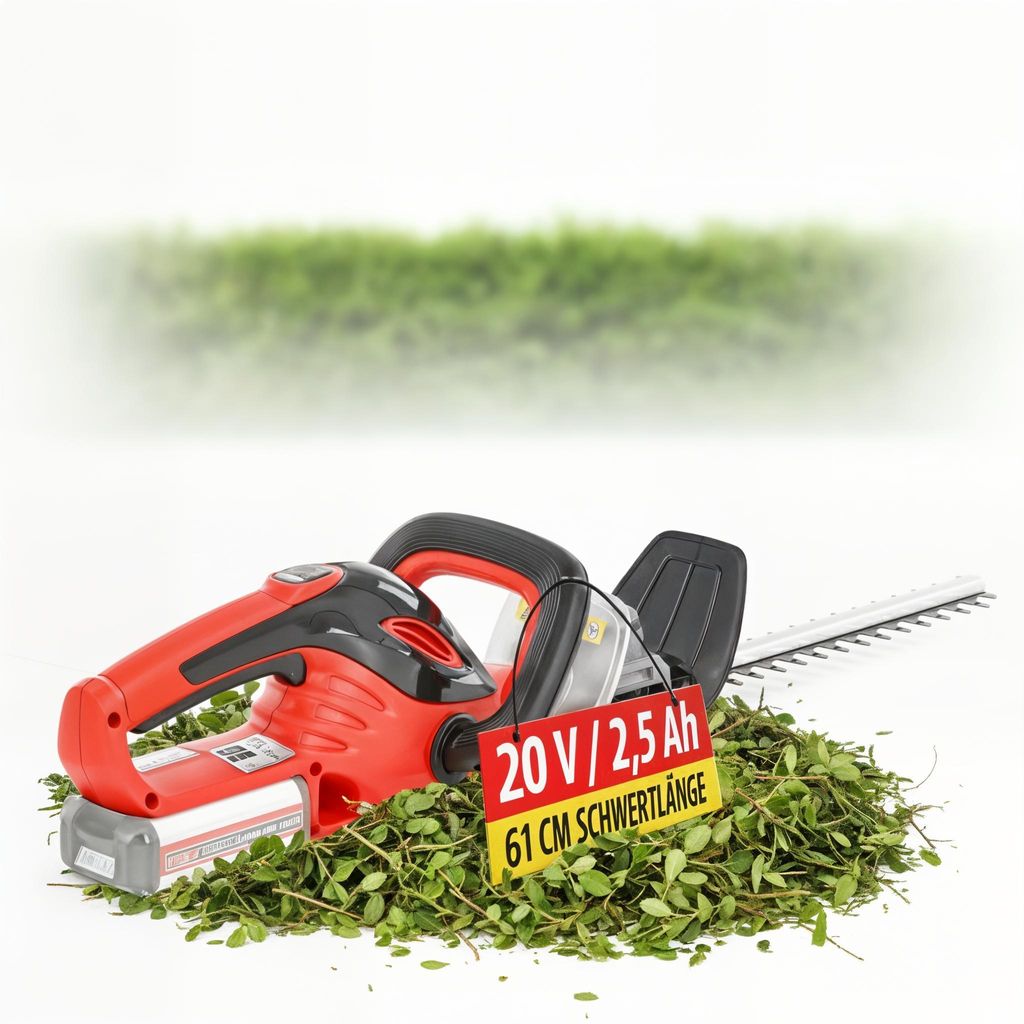 HECHT 6020 Heckenschere Akku 45cm Schnittlänge 20V 2,5Ah Produktbild 