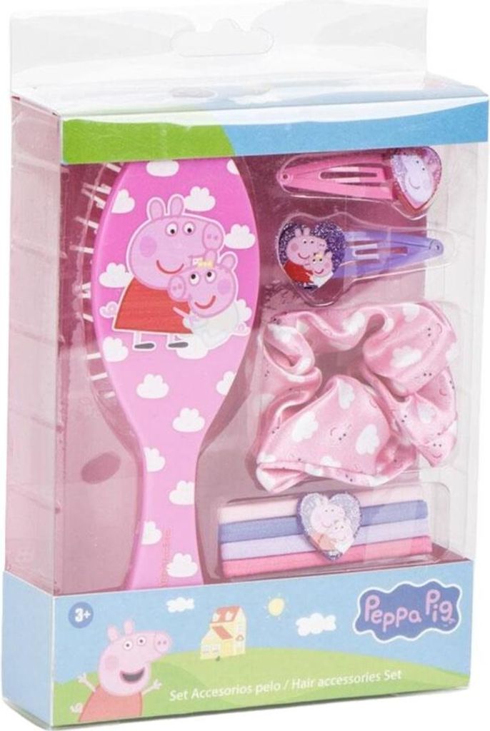 Gioielli per capelli Peppa Pig Rosa 5 pezzi Immagine del prodotto 
