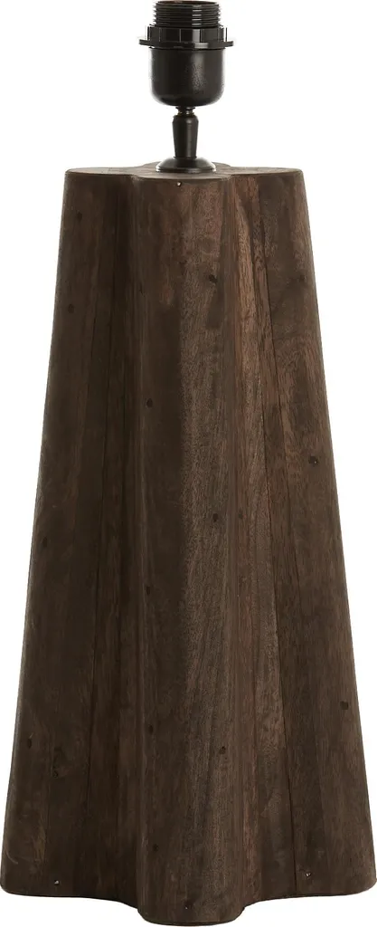 Lampada Navelli Light & Living Legno Grigio E27 - Illuminazione Design