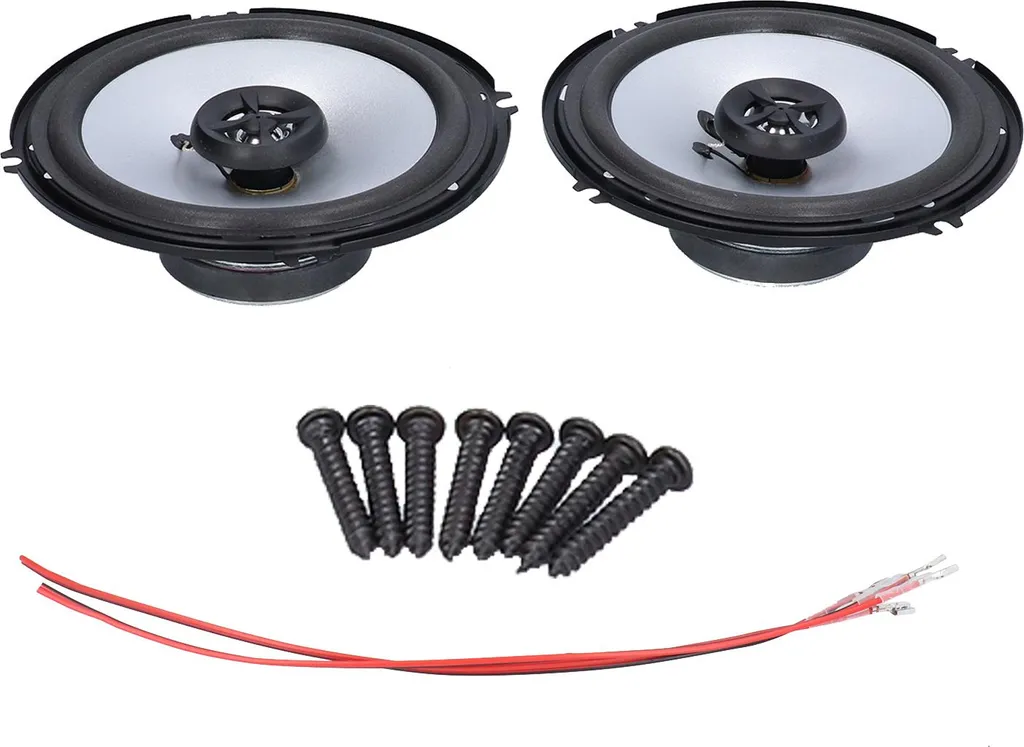 Paire d'enceintes coaxiales 6,5 pouces 120W pour système audio voiture