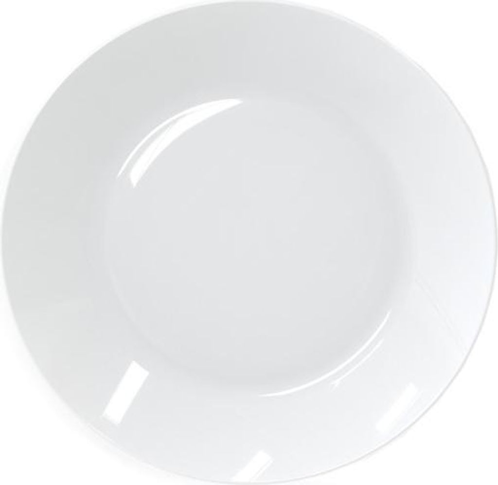Talerz deserowy Zelie biały 18 cm szkło hartowane Obrázok produktu 