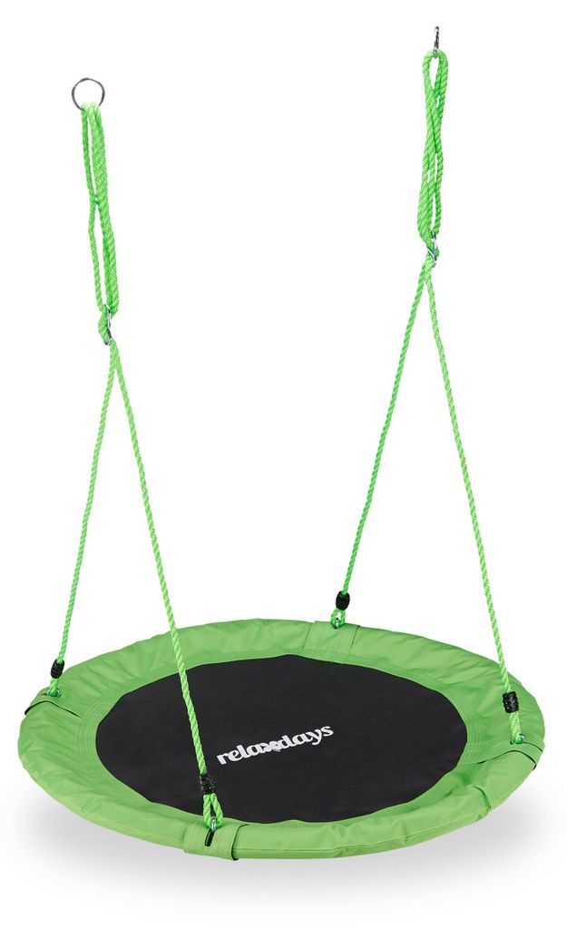 Relaxdays Nestschaukel, Outdoor Schaukel für Kinder & Produktbild 