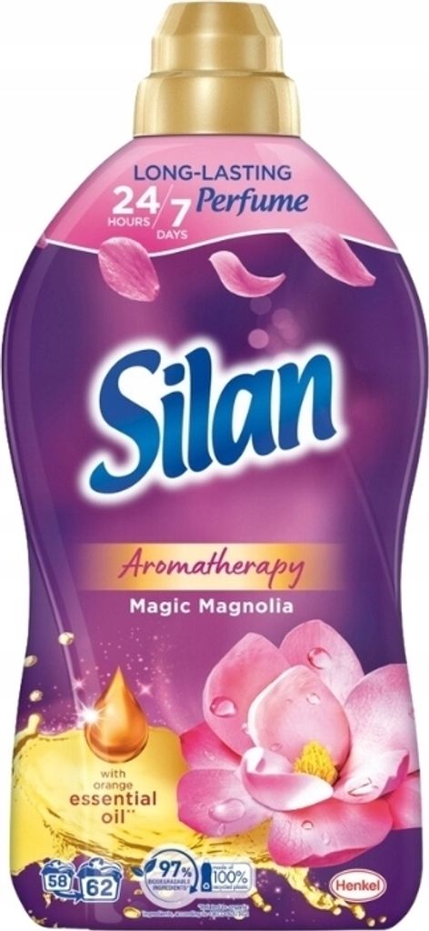 Silan Kouzelný Magnólie - Oplachovací prostředek, 1364 ml Obrázek produktu 1