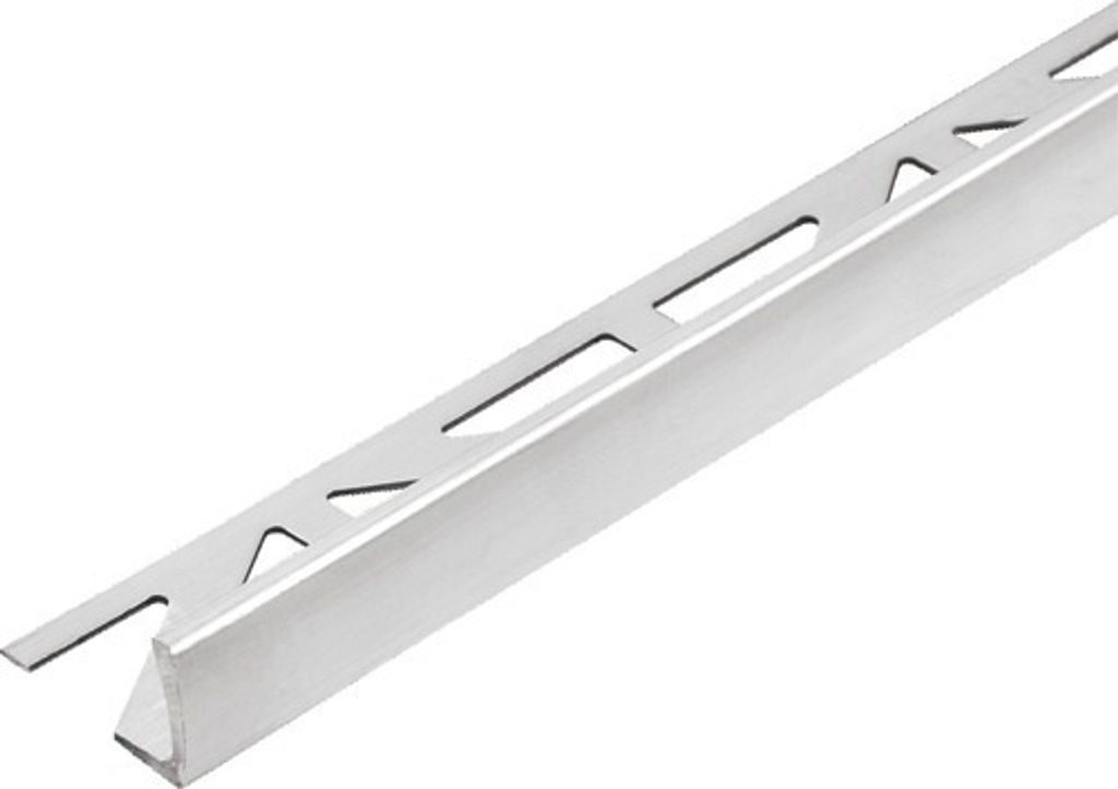 Winkel-Abschlussprofil Durosol Aluminium Länge 250 cm Höhe 8 mm
