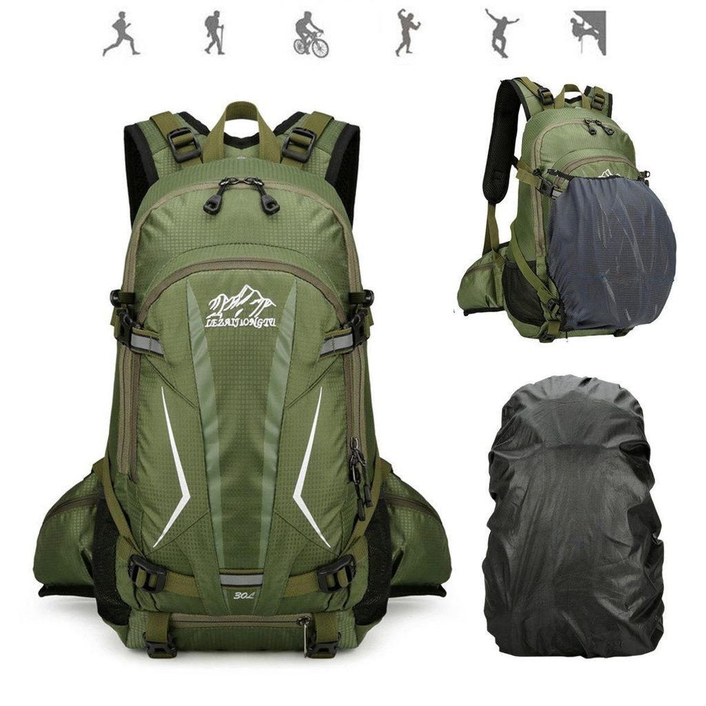 KUGI Fahrradrucksack Radrucksack Fahrradrucksäcke Sportrucksäcke Wander-Rucksack ( Motorradrucksack Biker-Rucksack Wanderrucksack Trekkingrucksack