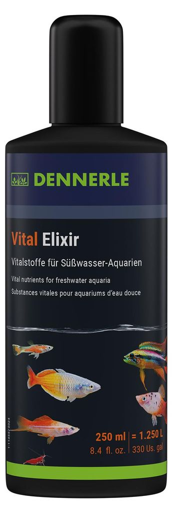 Dennerle Vital Elixir, 250 ml - Wasseraufbereiter mit Produktbild 